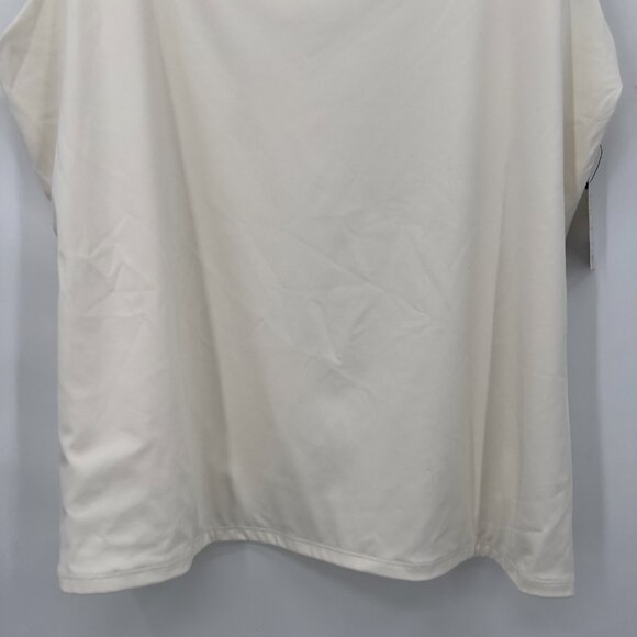 Nine West Plus Women’s Plus 3X Sculpting Stretch Tank Top in Daisy Dew Ivory NWT - Picture 3 of 9